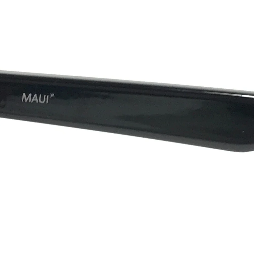 Maui Jim Sunglasses CATHEDRALS MJ782-02 Black Round Frames w/ Gray Lenses